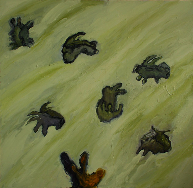 Like Rabbits    
162.6 x  167.7 cms