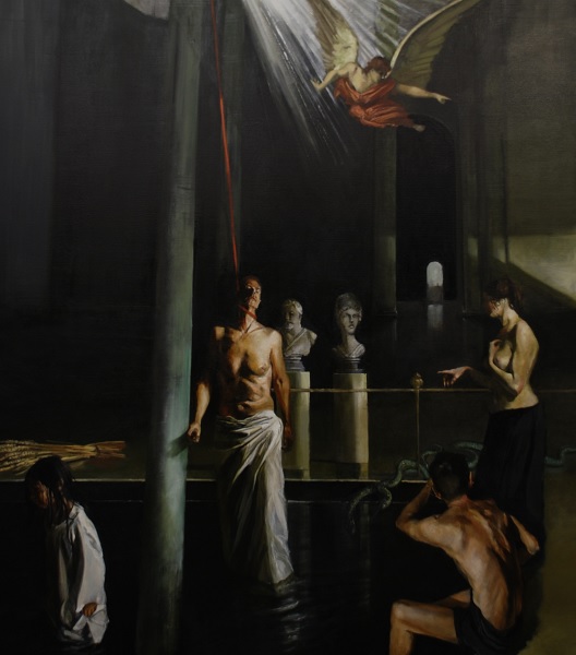 TheSuicide of Pilate
174 x 154 cms