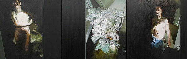 TRIPTYCH
Why Seek Ye the Living Among the Dead?

50 x 150 cms