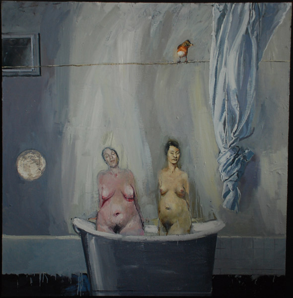 Salome Bathes        
162.5 x 167.7 cms
 